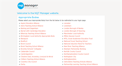 Desktop Screenshot of nqtmanager.com