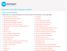 Tablet Screenshot of nqtmanager.com